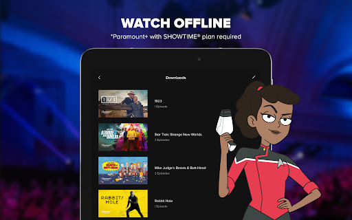 Paramount+ screenshot
