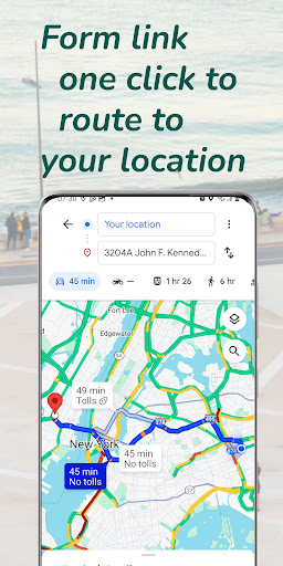 Save - Share Location Map