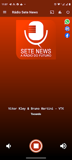 Rádio Sete News Screen 3