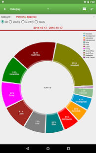 Expense Manager Pro Capture d'écran