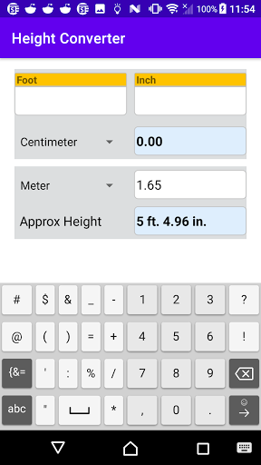 Height Converter - v8.0