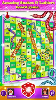 Snake & Ladder  Sap Seedi Game