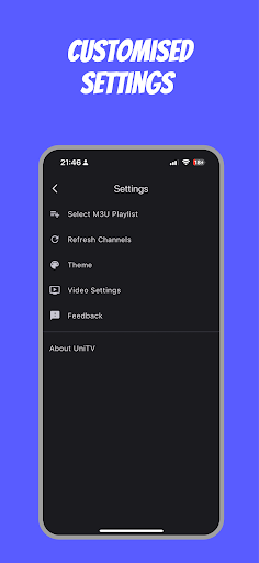 UniTV IPTV Player
