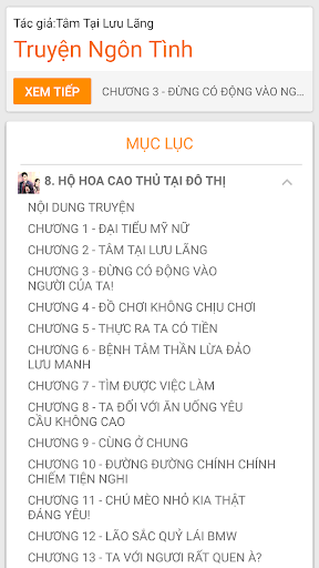 Truyện offline: Hộ Hoa Cao Thủ Screen 3