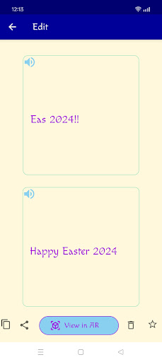 Pick Text Pro. AR. English. Screen 3