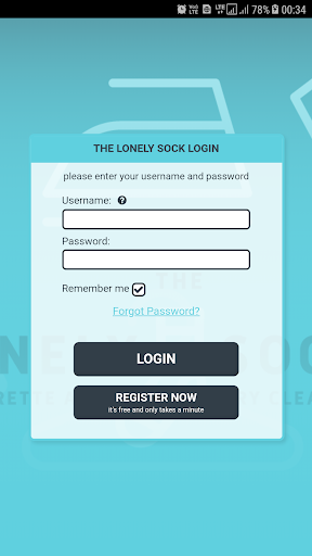 Android application The Lonely Sock Dry Cleaning screenshort