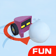 Snowmobile Battle-fun snowball collision .IO Games