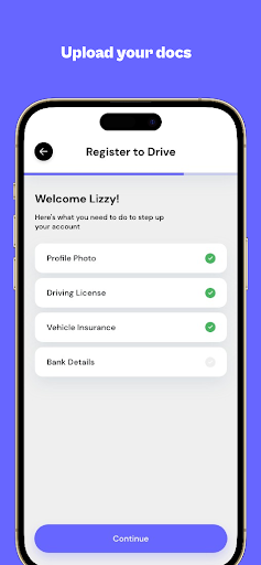 RIDE - Driver Screen 2