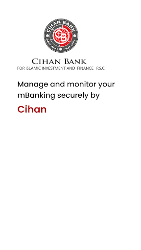 Android application Cihan Bank screenshort