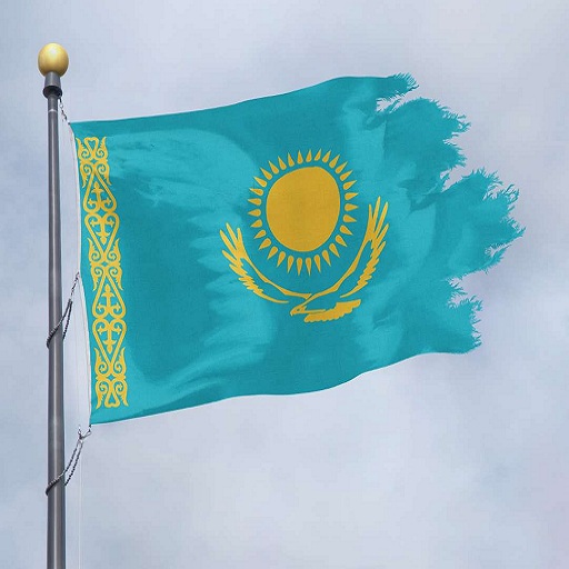 Kazakhstan flag logo