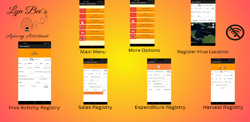 Android application Lyn Bee´s Apiary Manager screenshort