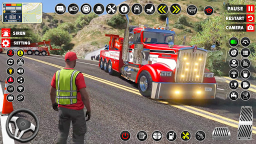 Fire truck Game Rescue Sim 3d Screen 3