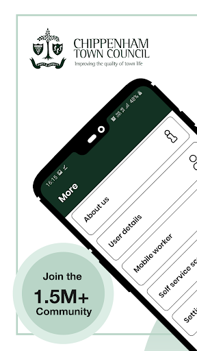 Android application MyChippenham screenshort