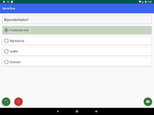 Jewel Questionnaire Screen 2