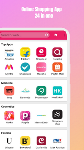 Android application Shoppin - Online Shopping App screenshort