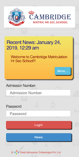 Cambridge Matriculation Ambai Screen 2