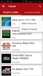 Hawaii Radio Stations - USA