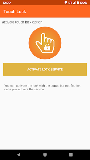 Android application Screen Touch Lock & Protector screenshort