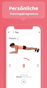 Fitness Frauen - Workout zu Hause abnehmen Screenshot