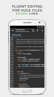 Tải QuickEdit Text Editor Pro – App dịch Code tốt nhất trên Mobile