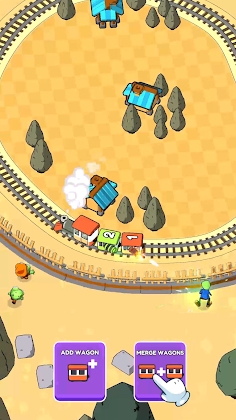 Merge Train Battle - Screenshot 1