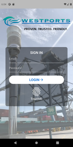 Android application Westports Air Pollutant Index screenshort