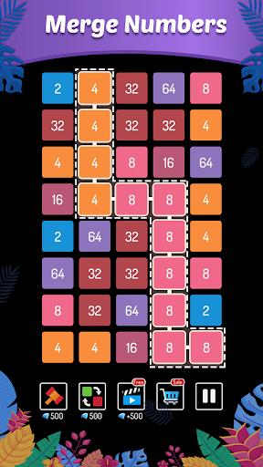 Android application 2248 - Link number 2048 screenshort