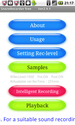 Snore Recorder Free Screenshot 1 - AppWisp.com