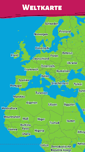 Alle Länder - Weltkarte