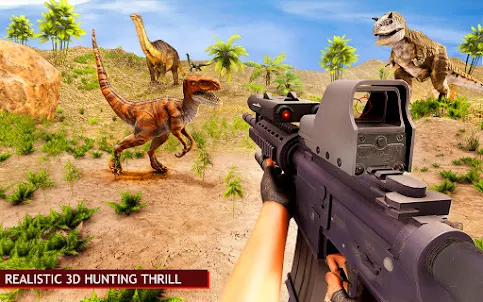 wild dinosaur hunting zoo game