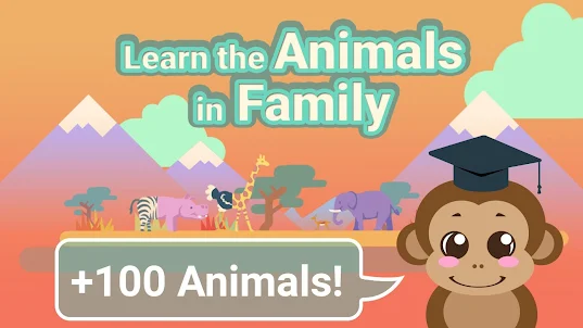 아이들을 위한 동물을 배우세요