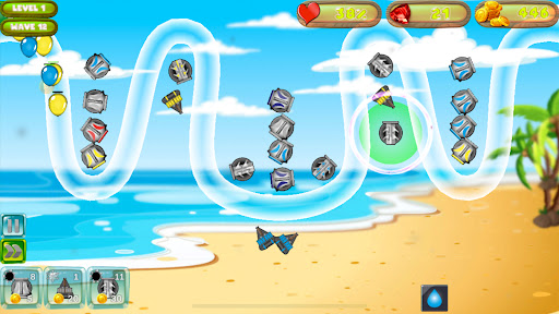 Balloons & Defense Screen 2