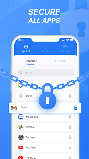 Android application AppLocker : Private Area screenshort