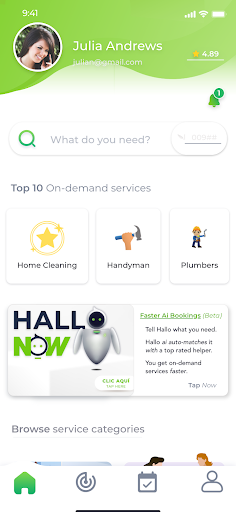 Hallo: Get Matched Pros Nearby Screen 2