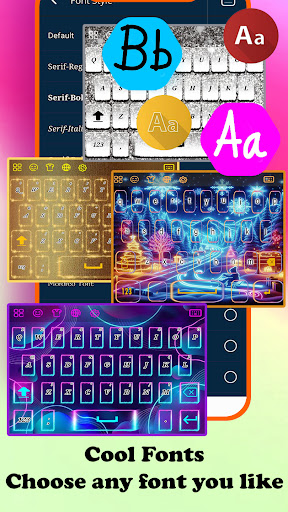 Winter Scene keyboard Screen 3