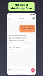 Chat AI: Open ChatBot - GPT 3