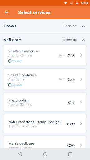K Nails Screen 2