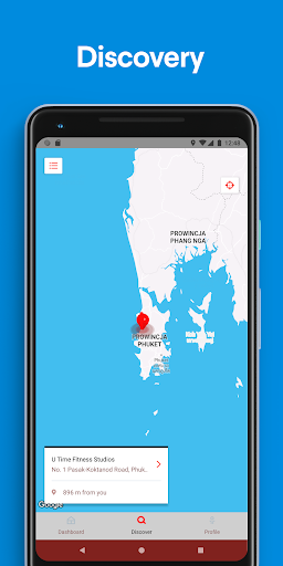 Android application U Time Fitness Thailand screenshort