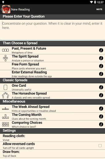 Screenshot of Ciro's Oracle of Visions