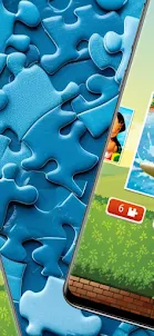 Blue Koala Puzzle Game