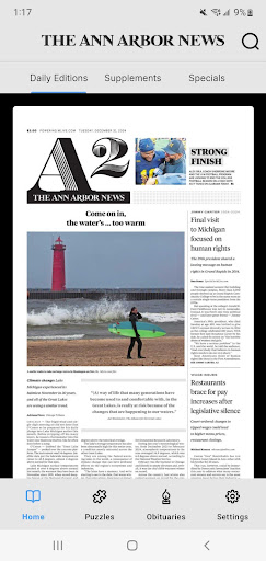 Ann Arbor News Screenshot 1 - AppWisp.com