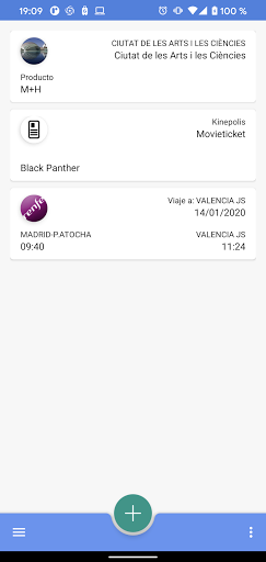 Android application My Pass screenshort
