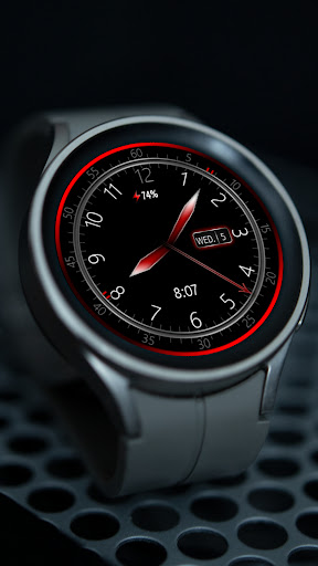 Minimal Hybrid MAG Watchface