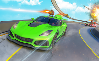 Jet Car Stunts Racing Car Game