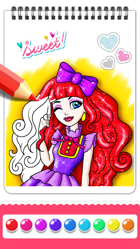 Fashion Girls Coloring and Drawing Book