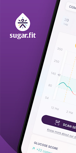 Android application sugar.fit screenshort