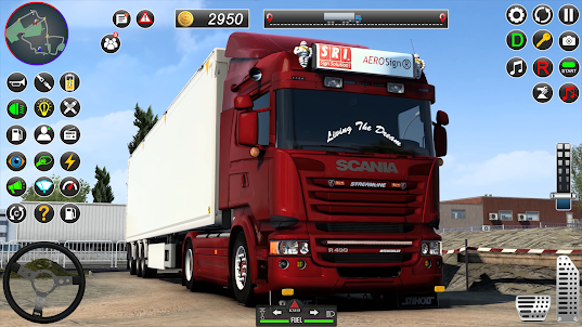 City Cargo Truck Game 3d