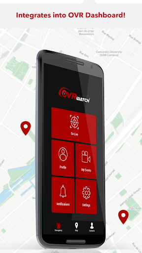 Android application OVRwatch Responder screenshort