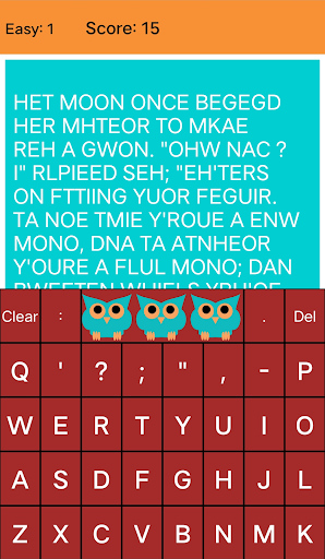 Android application Anagram Story screenshort