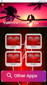 Valentine Loves Song Offline 1.1 APK + Mod (Unlimited money) إلى عن على ذكري المظهر